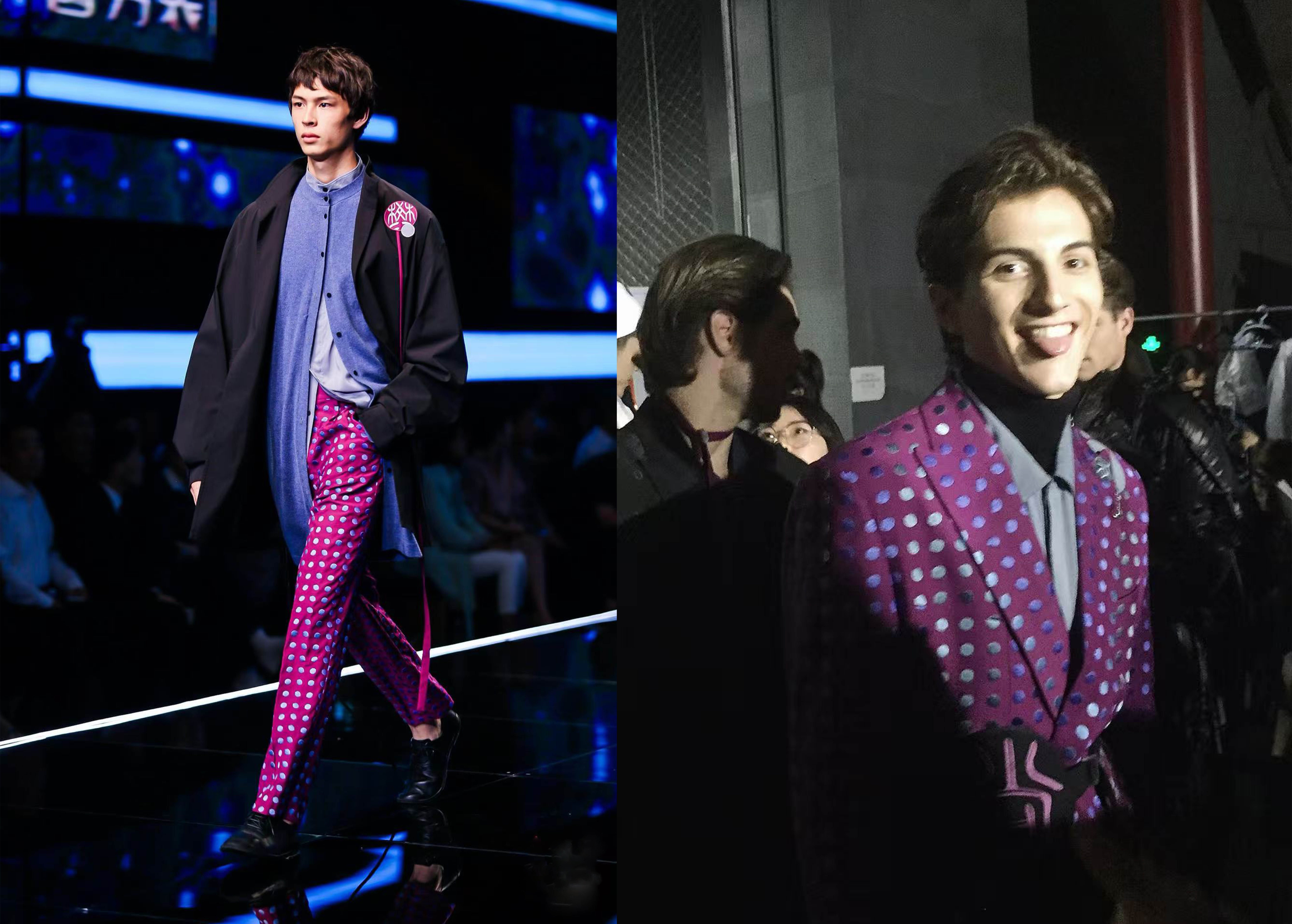 MEN'S WEAR IN FASHION SHOW